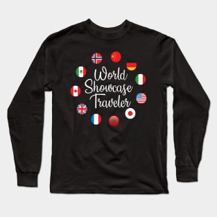 Epcot World Showcase Traveler Long Sleeve T-Shirt